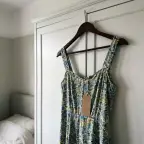 Floral midi dress sample