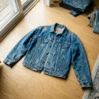 Denim jacket sample